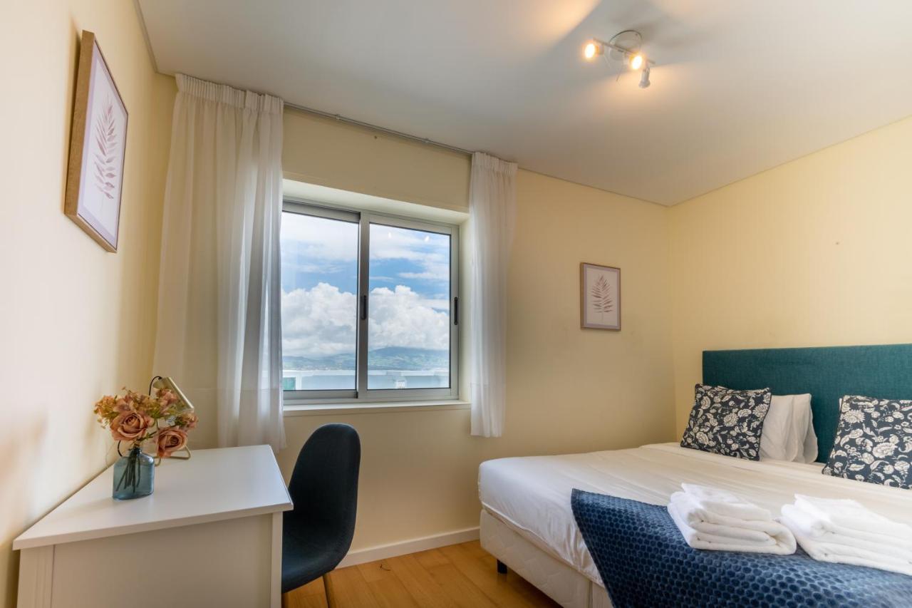 Atlantic Penthouse - City, Montain & Ocean - Free Parking 蓬塔德尔加达 外观 照片