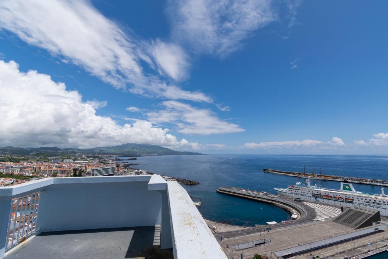 Atlantic Penthouse - City, Montain & Ocean - Free Parking 蓬塔德尔加达 外观 照片