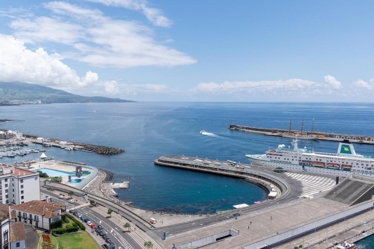 Atlantic Penthouse - City, Montain & Ocean - Free Parking 蓬塔德尔加达 外观 照片