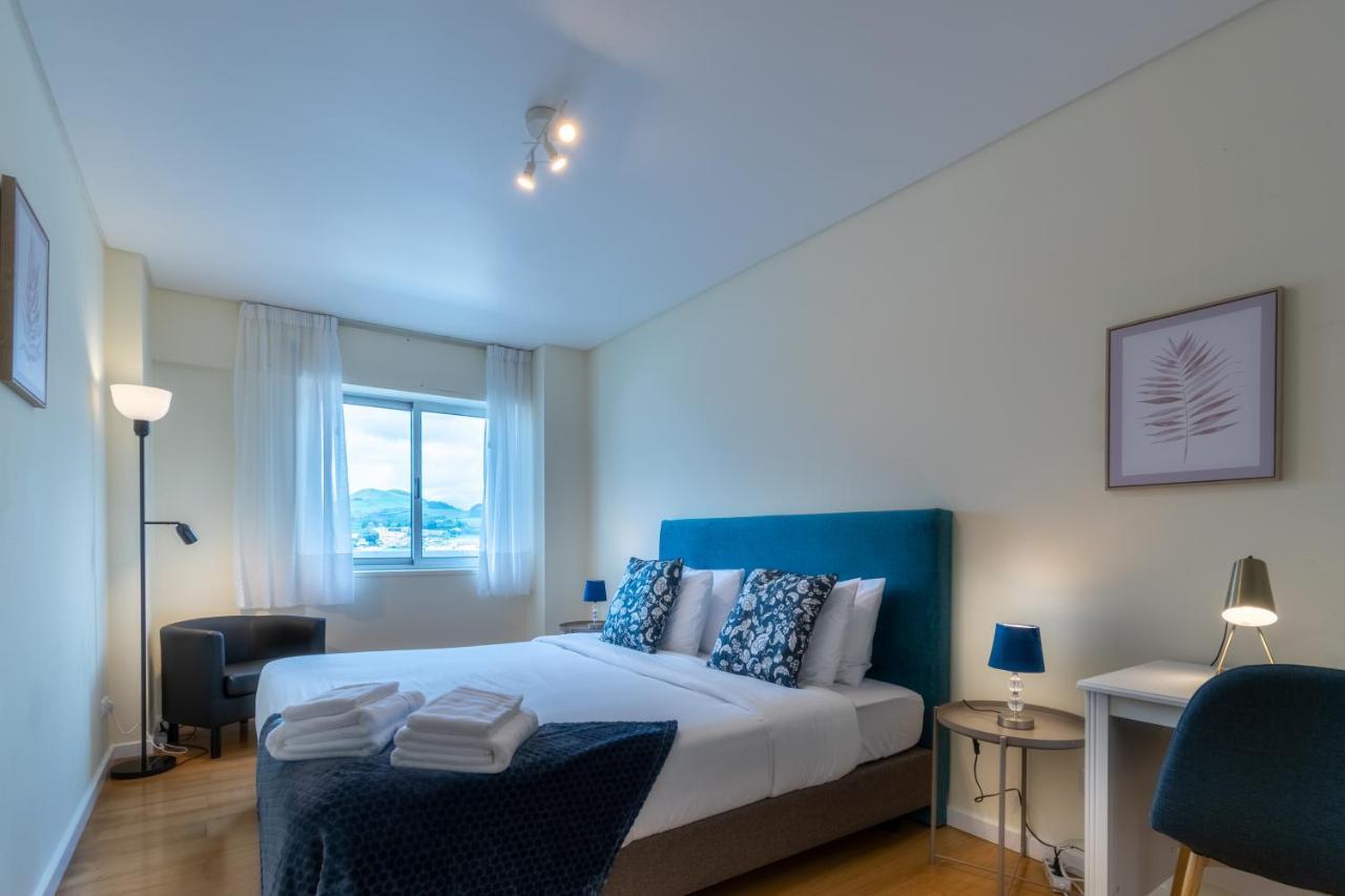 Atlantic Penthouse - City, Montain & Ocean - Free Parking 蓬塔德尔加达 外观 照片